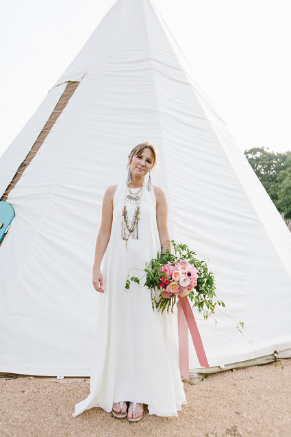 BHLDN wedding gown