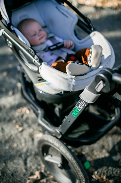 A day at a vineyard with Orbit stroller