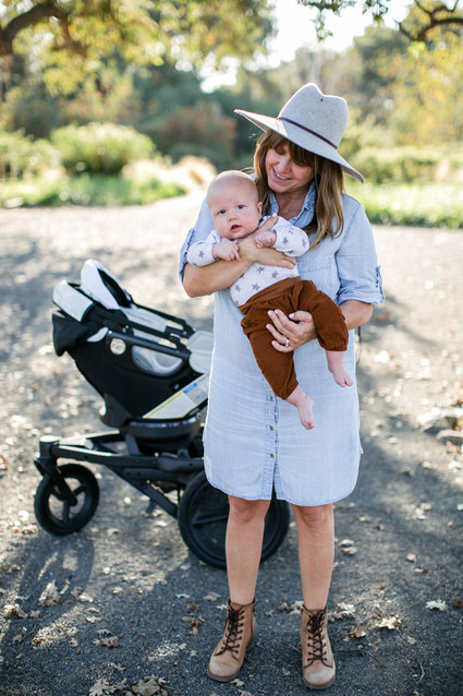 A day at a vineyard with Orbit stroller