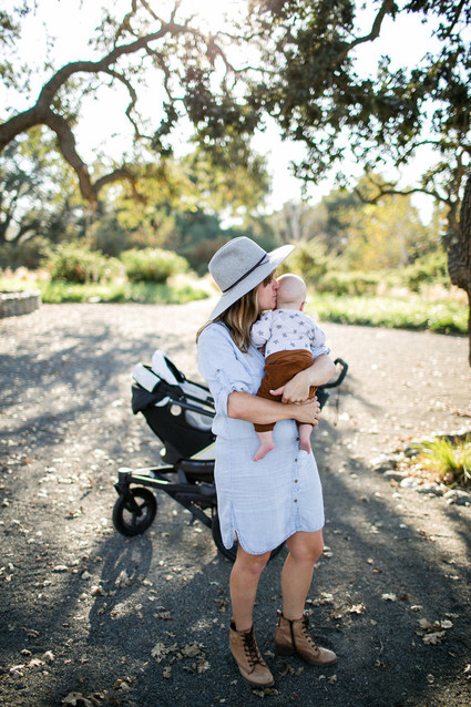 A day at a vineyard with Orbit stroller