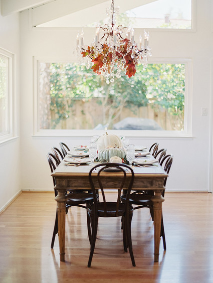 Autumn baby shower