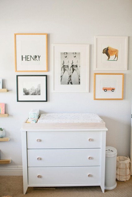 wild and free boy nursery