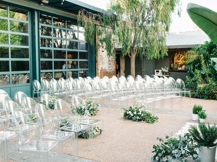 Modern LA wedding