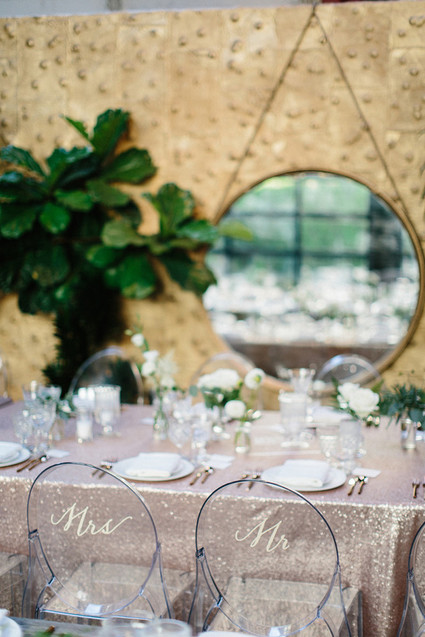 Modern LA wedding