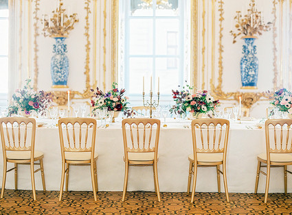 Elegant Marie Antoinette inspired wedding