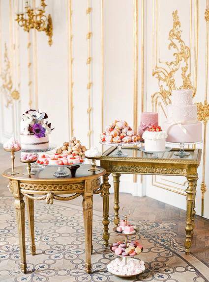 Elegant Marie Antoinette inspired wedding Inspiration