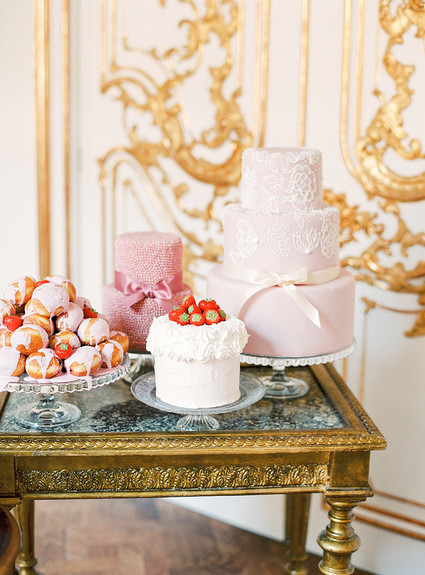 Elegant Marie Antoinette inspired wedding