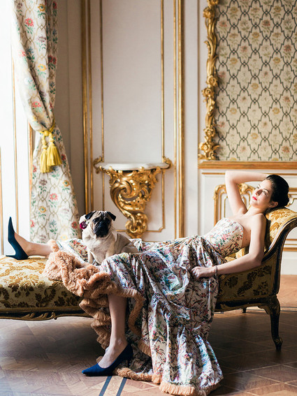 Elegant Marie Antoinette inspired wedding