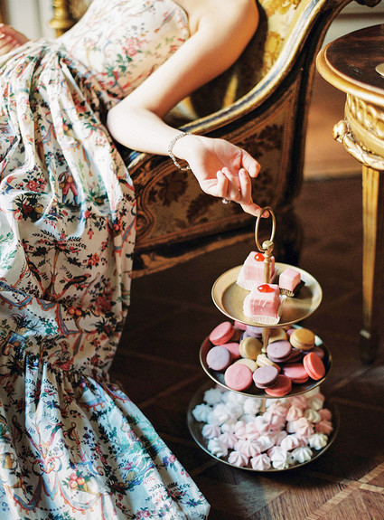 Elegant Marie Antoinette inspired wedding