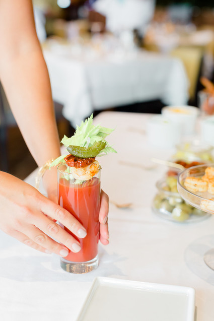 Bloody Mary holiday cocktail bar