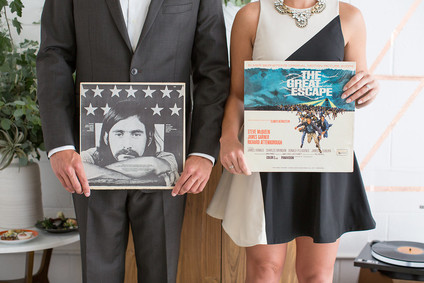 Retro holiday fondu party Inspiration