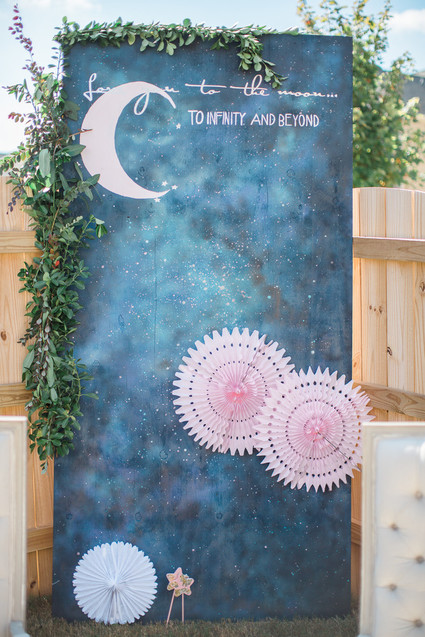 Love you to the Moon baby shower Inspiration