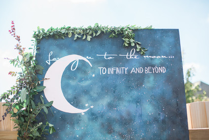 Love you to the Moon baby shower Inspiration