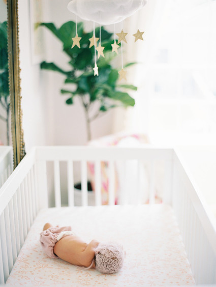 cozy winter newborn photos