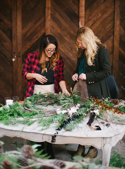 wreath making workshop Inspiration