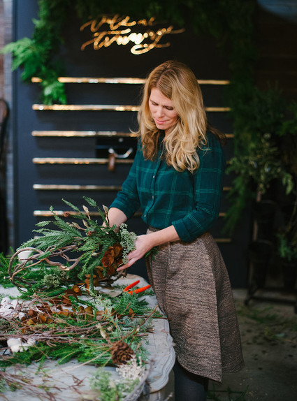 wreath making workshop Inspiration