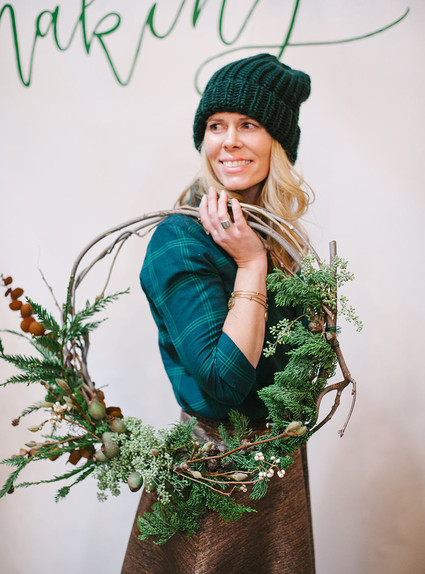 wreath making workshop Inspiration