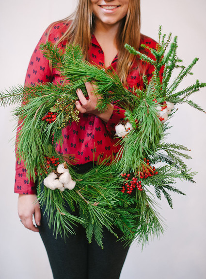 wreath making workshop