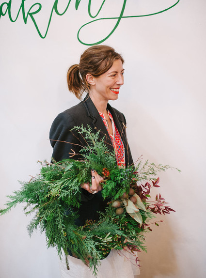 wreath making workshop Inspiration
