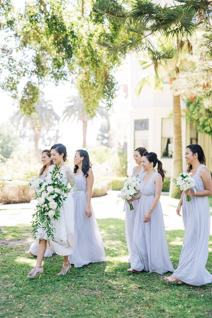 Lavendar bridesmaid dresses