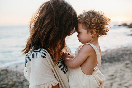 Beach family photos by Nicki Sebastian