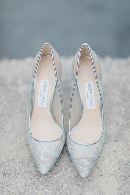 Jimmy Cho wedding shoes