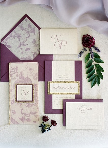 Fall wedding invitation Inspiration