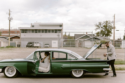 Vintage wedding car Inspiration