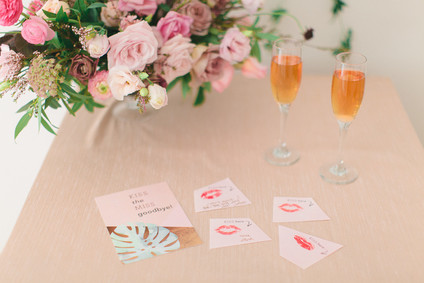 Modern bridal shower