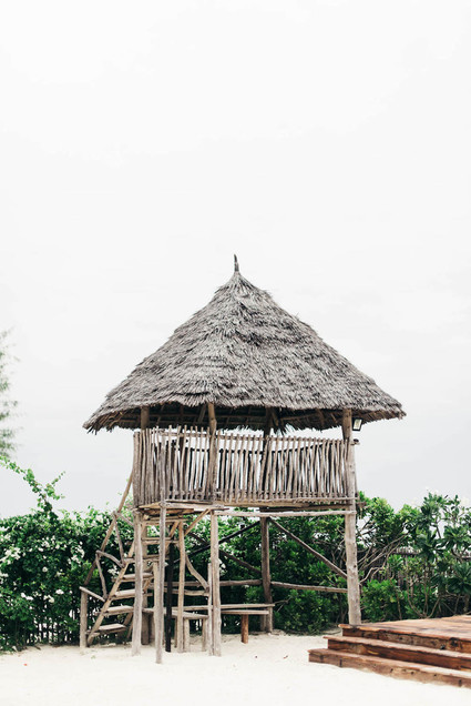Elegant winter wedding in Zanzibar