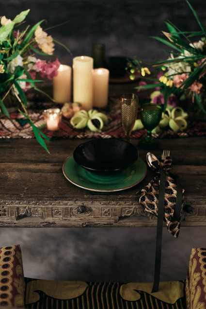 Elegant winter wedding in Zanzibar