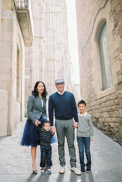 Barcelona family photos
