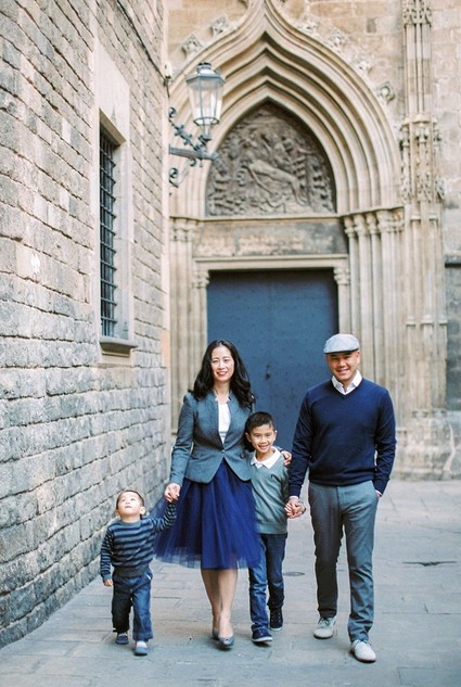 Barcelona family photos