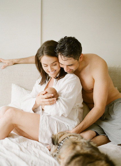 Natural light newborn photos in Vancouver