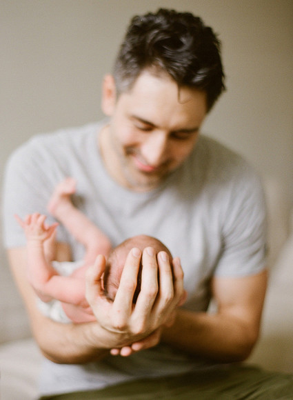 Natural light newborn photos in Vancouver