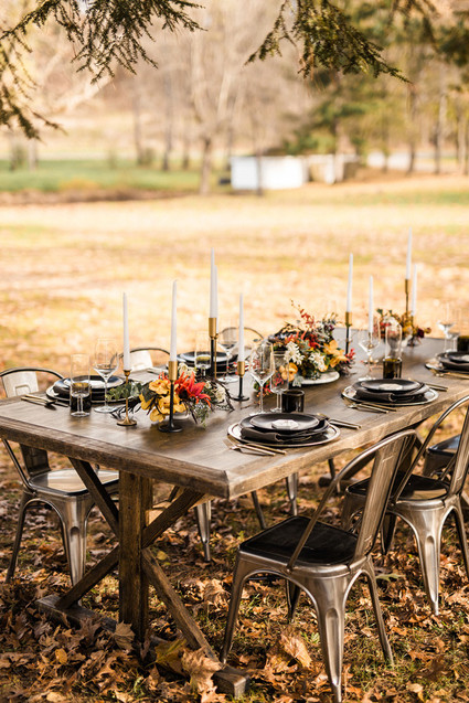 Rustic modern wedding inspiration Inspiration
