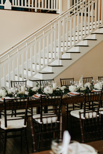 Modern garden inspired wedding