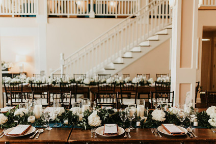 Modern garden inspired wedding