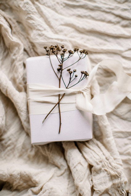 Organic gift wrapping inspiration