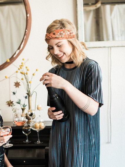 Bohemian New Year's Eve inspiration