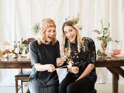 Bohemian New Year's Eve inspiration