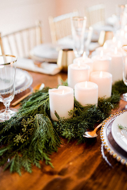 neutral christmas decor Inspiration