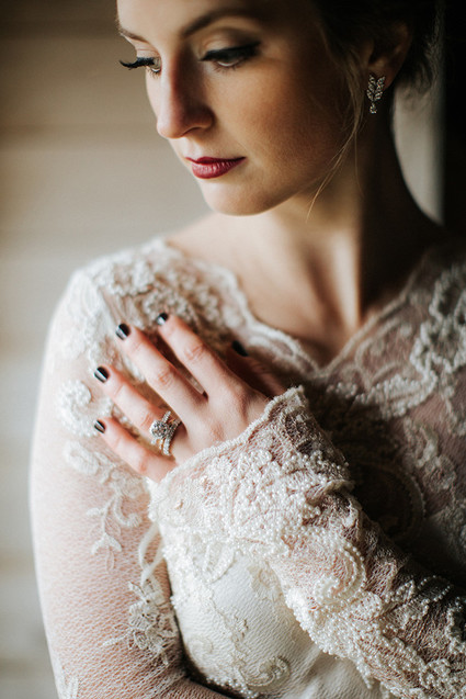 Claire Pettibone wedding gown