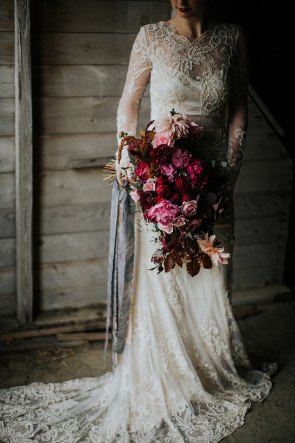 Claire Pettibone wedding gown