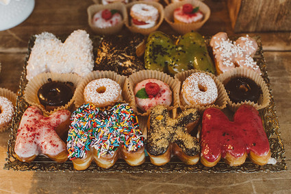 Letter donuts Inspiration