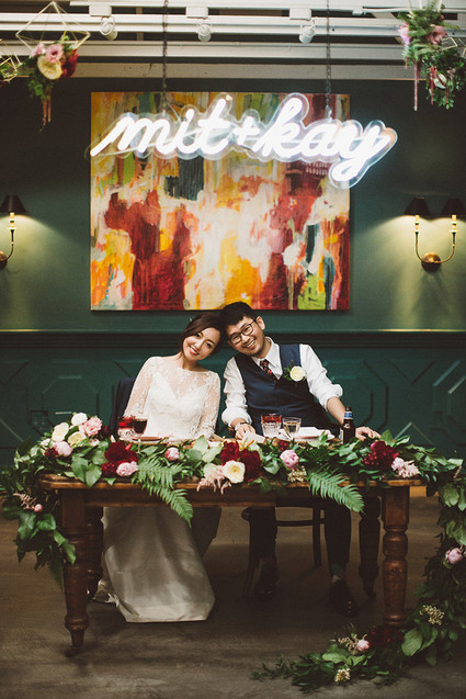 Whimsical Fig House LA wedding