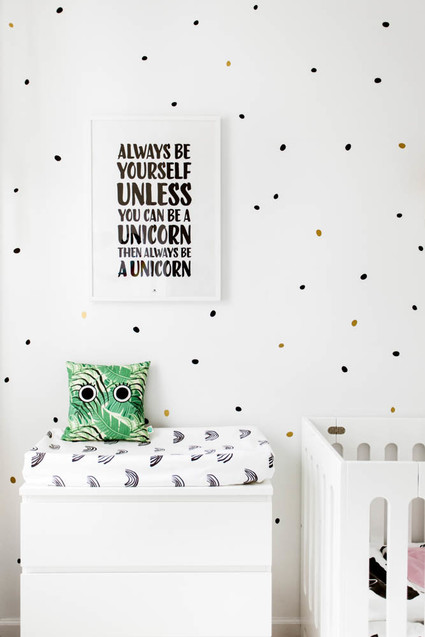 Tiny modern girl's room