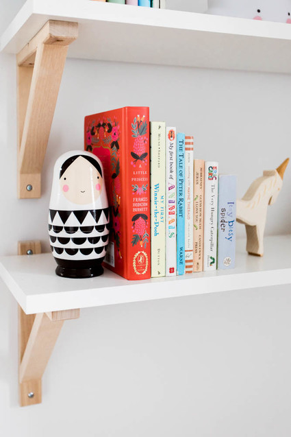 Tiny modern girl's room