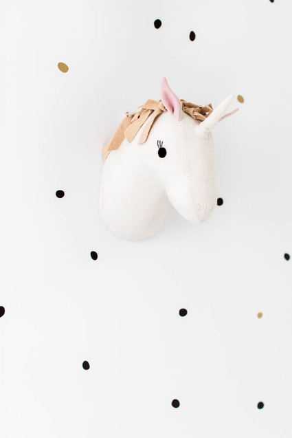 Tiny modern girl's room