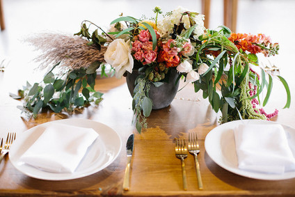 Garden inspired wedding